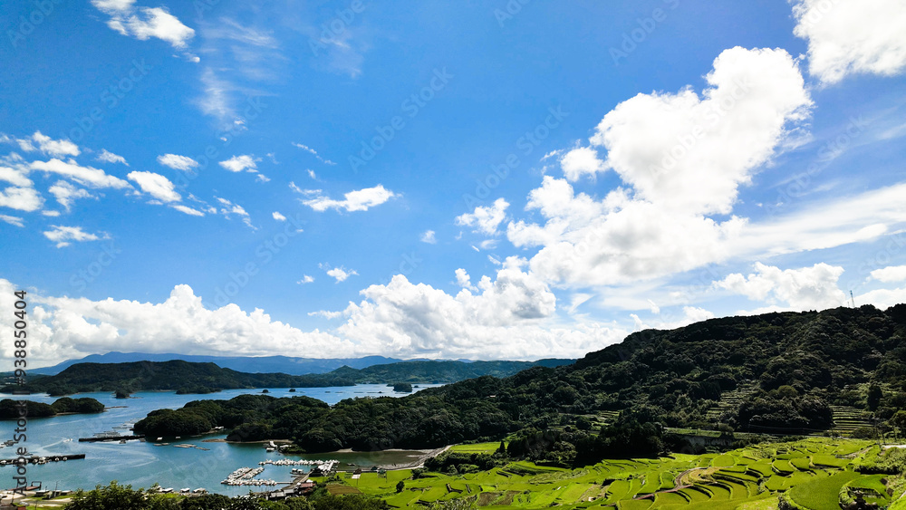 Obraz premium 青空の写真
