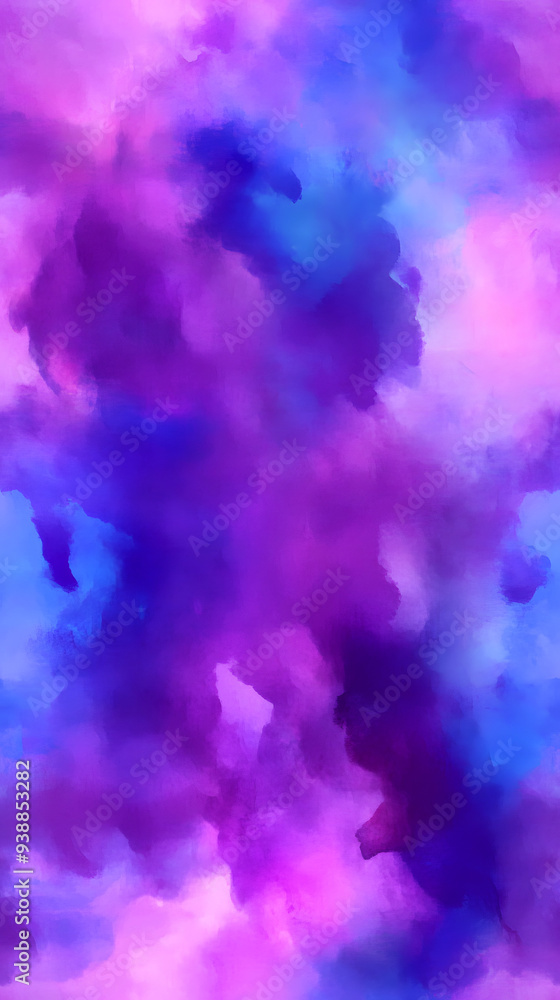 Abstract Purple and Blue Watercolor Background Abstract Purple and Blue Watercolor Background