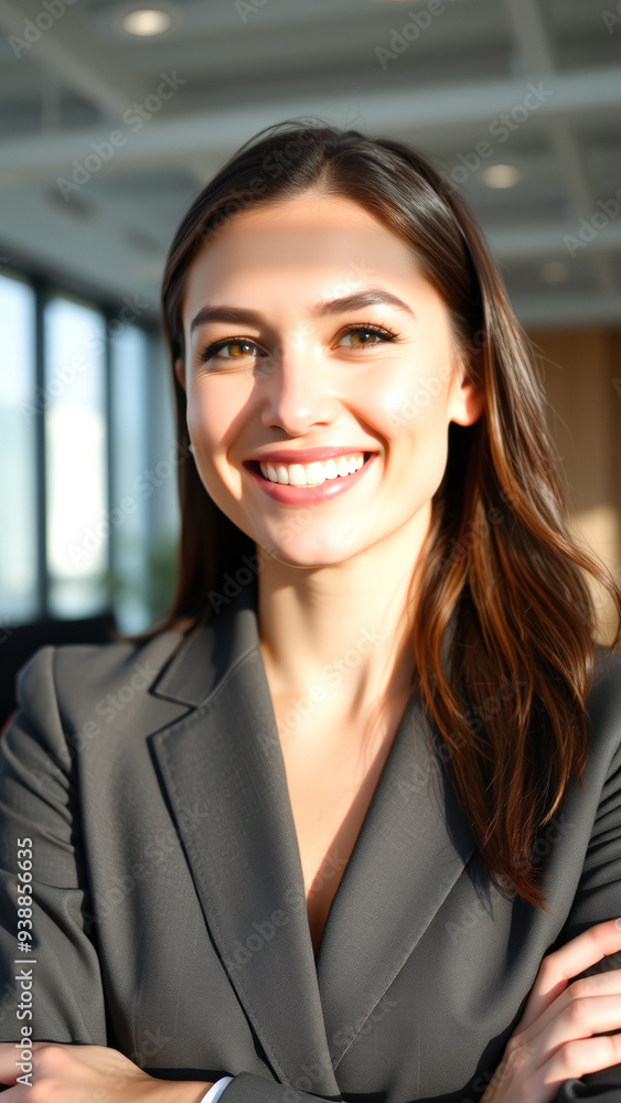 Portrait of a smiling businesswoman Portrait of a smiling businesswoman
