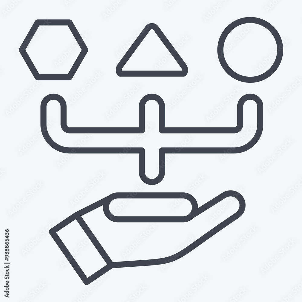 Icon Assortment. related to Choice symbol. line style. simple illustration Icon Assortment. related to Choice symbol. line style. simple illustration