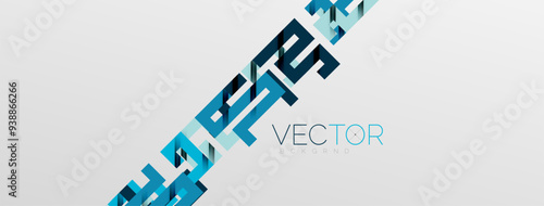Color bend lines with shadow texture effect. Vector Illustration For Wallpaper, Banner, Background, Card, Book Illustration, landing page