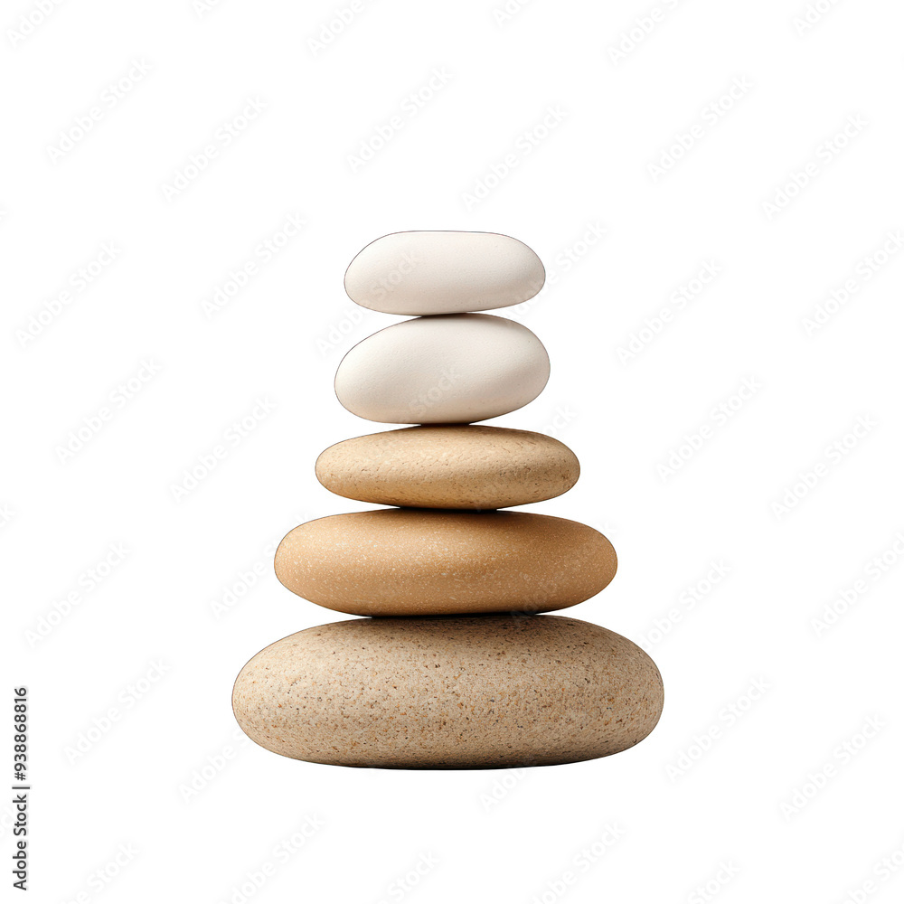 Stacked pebbles in balance, creating a serene and harmonious composition, perfect for themes of tranquility, meditation, and nature. transparent background Stacked pebbles in balance, creating a serene and harmonious composition, perfect for themes of tranquility, meditation, and nature. transparent background