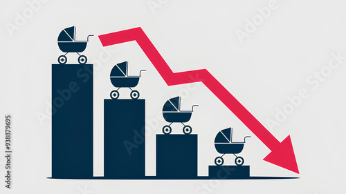 Falling birth rates and declining fertility across developed countries and around the globe, risk of economies shrinking due to lower population