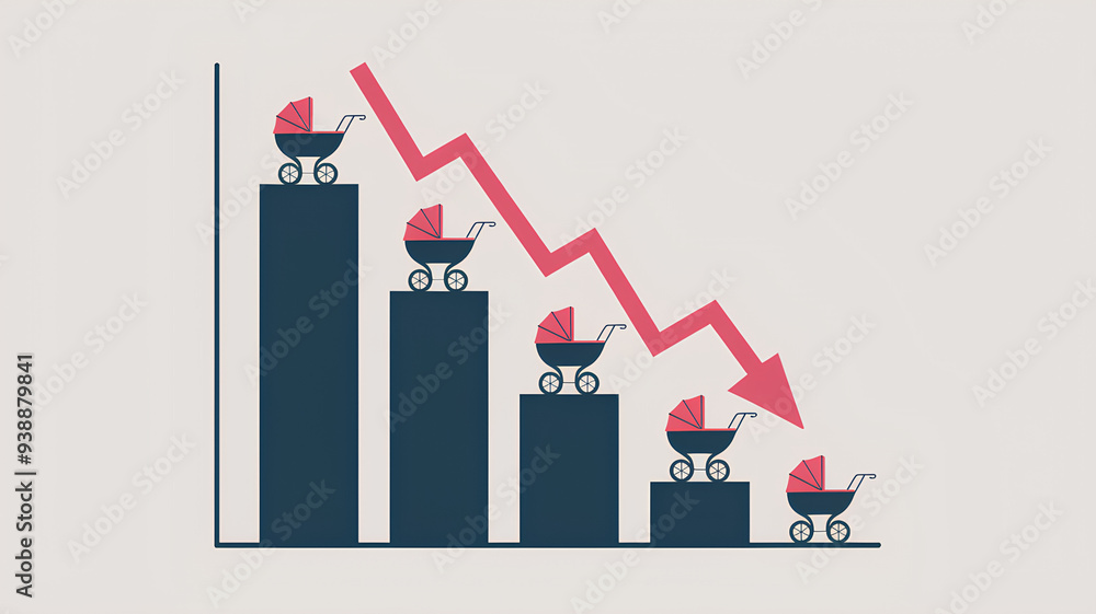 Falling birth rates and declining fertility across developed countries and around the globe, risk of economies shrinking due to lower population Falling birth rates and declining fertility across developed countries and around the globe, risk of economies shrinking due to lower population