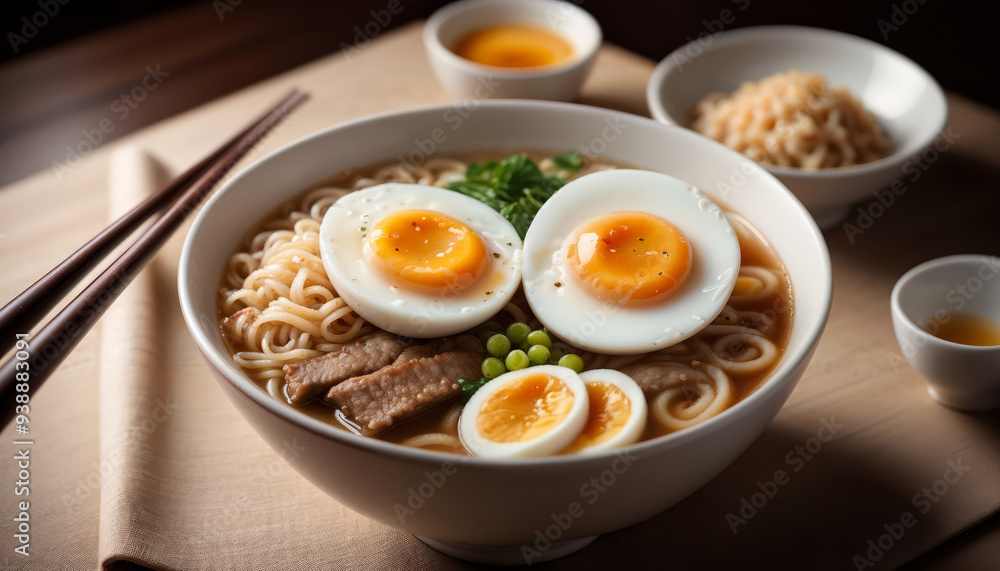 Delicious pasta with nimrou in a bowl on a wooden table Delicious pasta with nimrou in a bowl on a wooden table