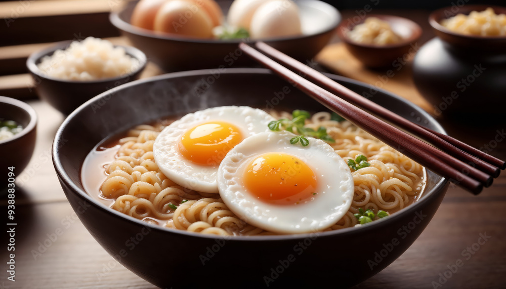Delicious pasta with nimrou in a bowl on a wooden table Delicious pasta with nimrou in a bowl on a wooden table