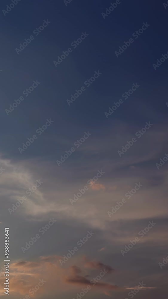 Beautiful Sunset Sky 03 - Vertical Video Beautiful Sunset Sky 03 - Vertical Video