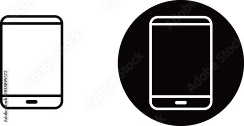 スマートフォンのアイコン素材