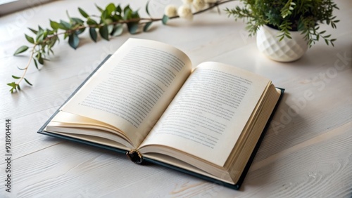 Elegant, modern book interior design featuring carefully typeset novel and poetry pages with subtle drop caps, ornate fonts, and generous whitespace.