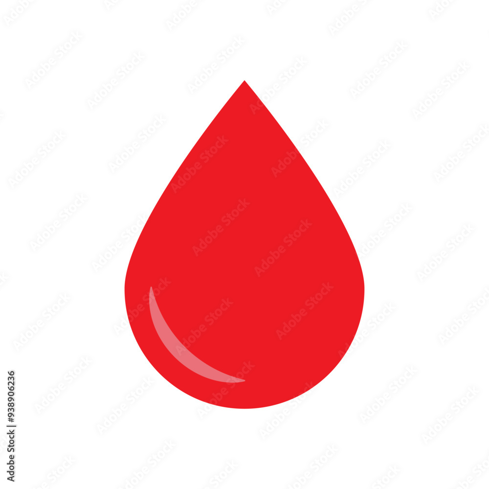 Blood drop icon, red blood drop, vector illustration. Blood drop icon, red blood drop, vector illustration.