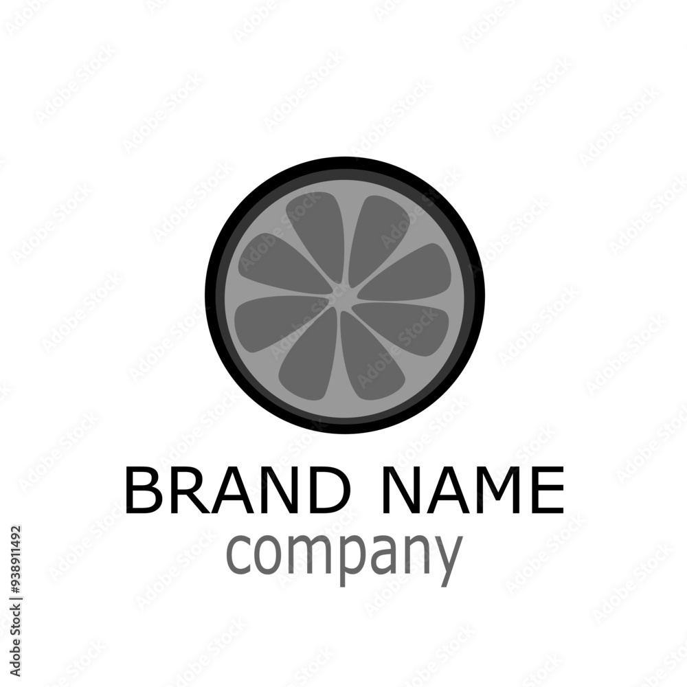 orange fruit. logo for company and business orange fruit. logo for company and business