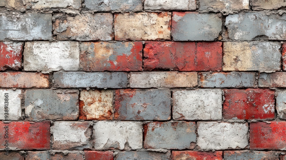 Weathered Brick Wall Texture Weathered Brick Wall Texture