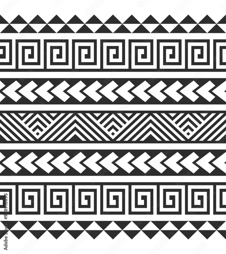 Seamless ethnic Aztec tribal pattern for backgrounds in fabric, wallpaper, card templates, wrapping paper, carpets, textiles, and covers Seamless ethnic Aztec tribal pattern for backgrounds in fabric, wallpaper, card templates, wrapping paper, carpets, textiles, and covers
