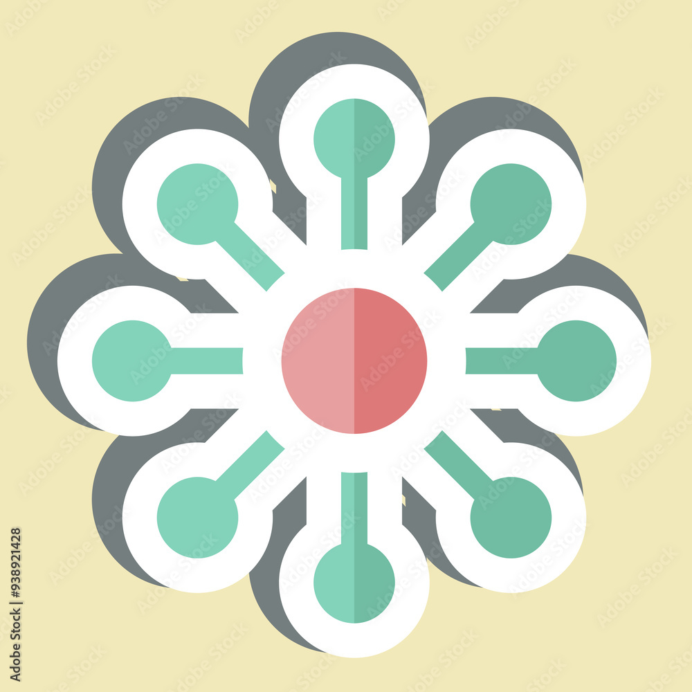 Sticker Variety. related to Choice symbol. simple illustration Sticker Variety. related to Choice symbol. simple illustration