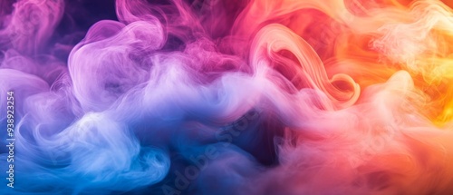 Abstract Smoke Art.