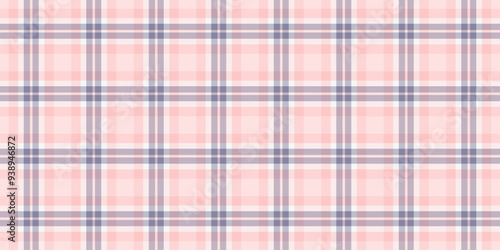 Volume plaid background vector, printout seamless check pattern. Various texture fabric tartan textile in light and white colors.