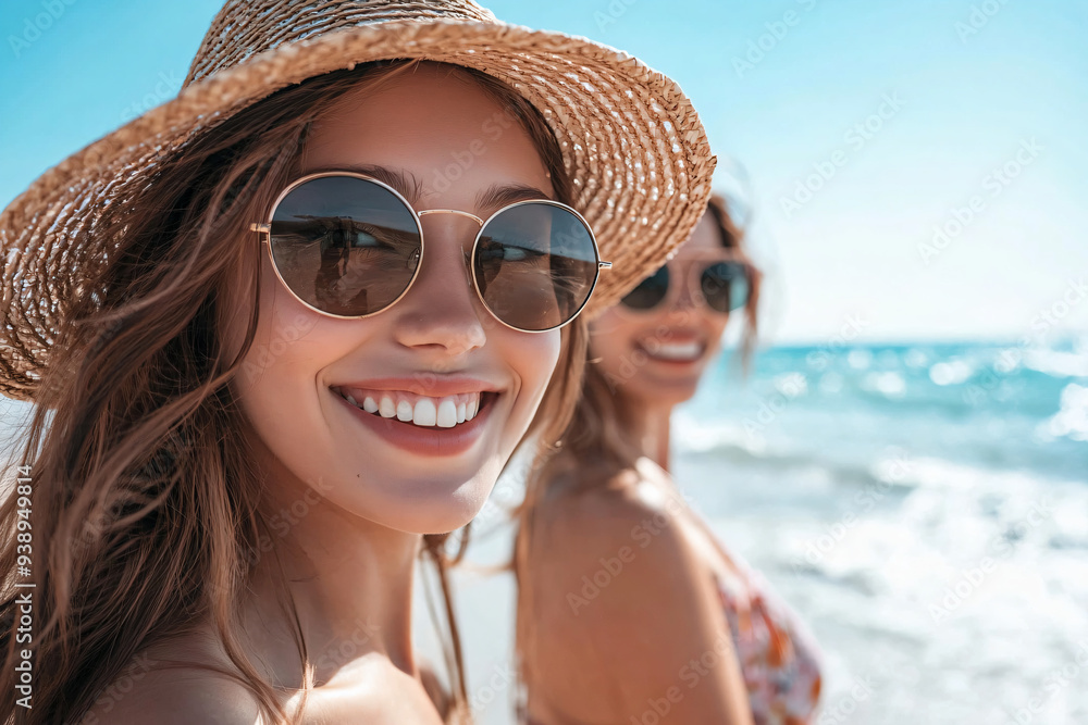 Summer Beach Smile. Summer Beach Smile.