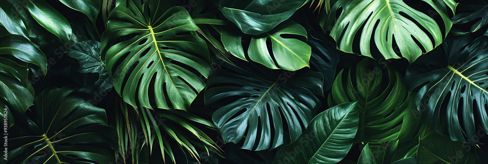 Tropical Leaf Pattern. Tropical Leaf Pattern.