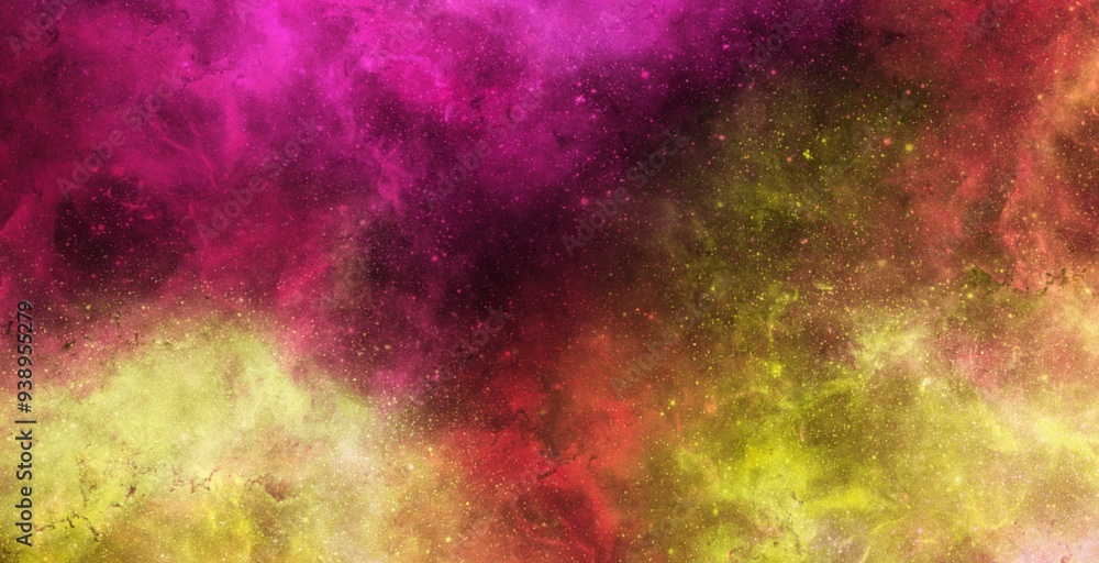 Fototapeta premium Space galaxy star nebula background supernova colors and light in vast cosmic illustrator