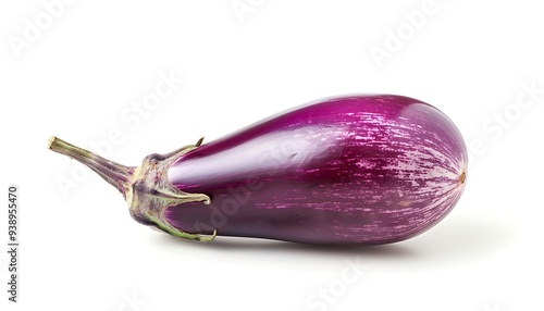 Eggplant isolated on white background