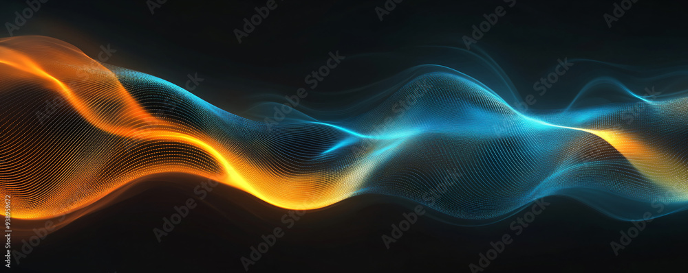 Abstract Wave Background. Abstract Wave Background.