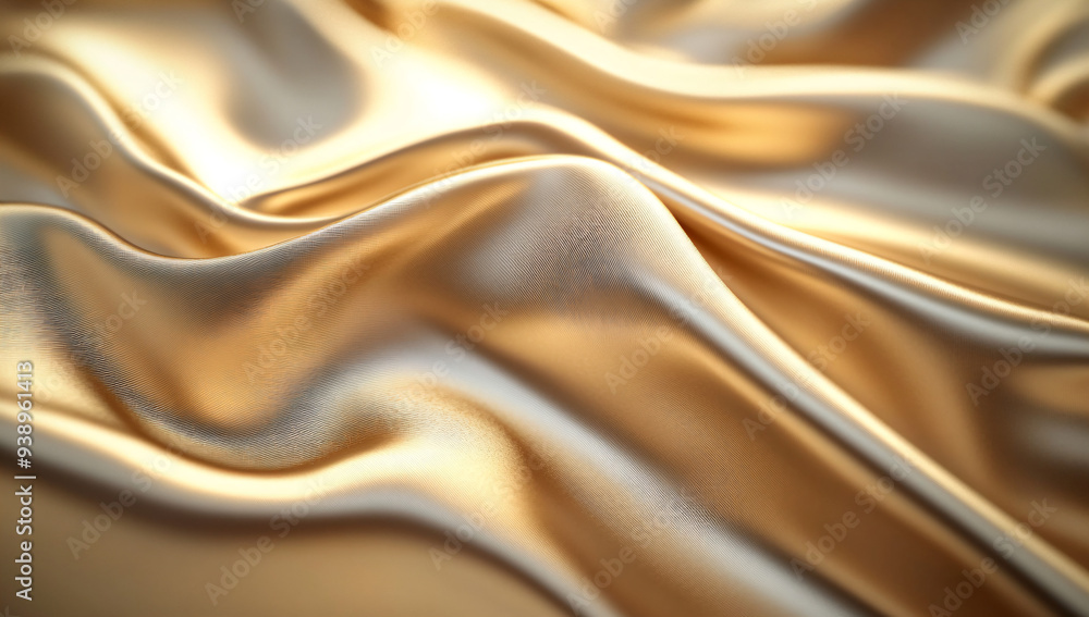 Gold Silk Drape. Gold Silk Drape.