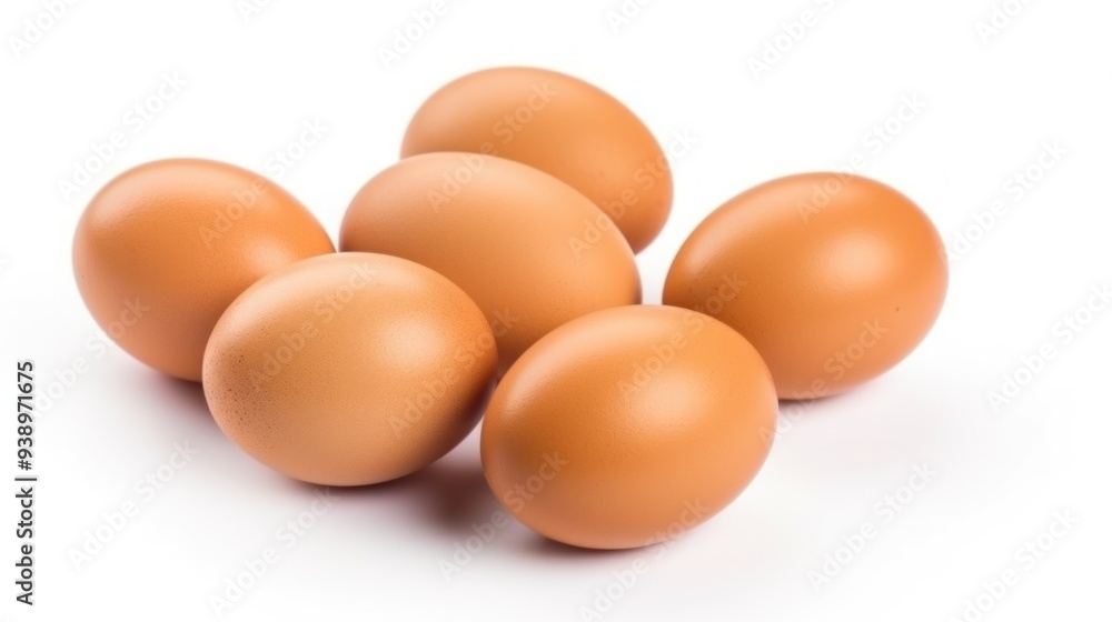 Chocolate egg isolated on white background Chocolate egg isolated on white background