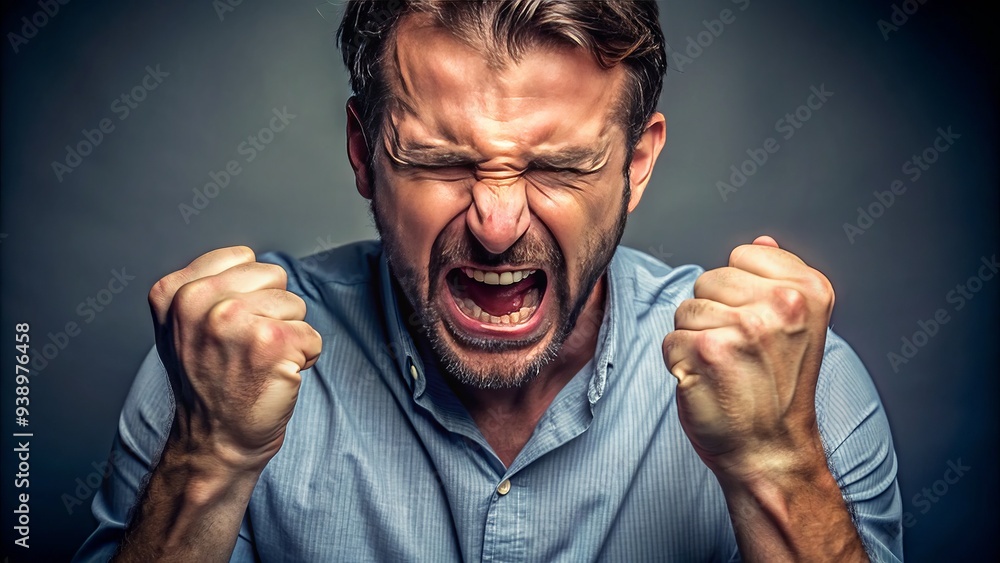 Tense and contorted body language, clenched fists, and twisted facial expressions convey intense physical discomfort and pain from severe muscle cramps and spasms. Tense and contorted body language, clenched fists, and twisted facial expressions convey intense physical discomfort and pain from severe muscle cramps and spasms.