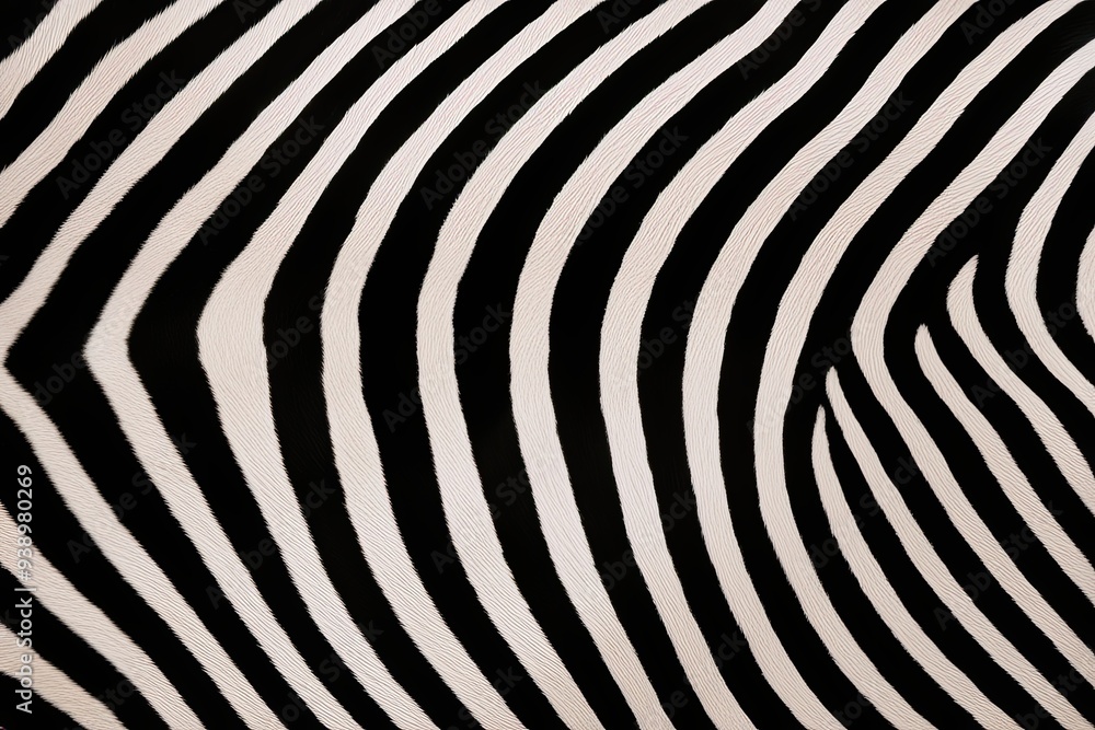 Zebra Stripes Detailed Close-Up Textured Background and Pattern Analysis Zebra Stripes Detailed Close-Up Textured Background and Pattern Analysis