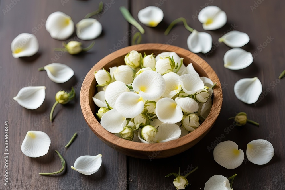 Elegant Jasmine Flower Petals Collection for Weddings and Celebrations Elegant Jasmine Flower Petals Collection for Weddings and Celebrations