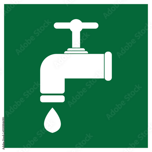  water faucet  logo design