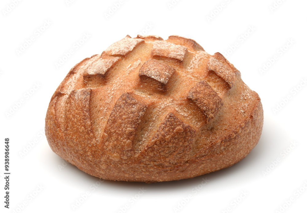 Loaf of rustic rye sourdough bread Loaf of rustic rye sourdough bread