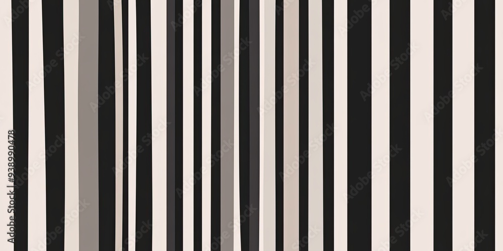 Abstract Striped Pattern in Monochrome Shades Abstract Striped Pattern in Monochrome Shades