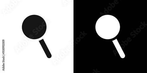 search icon Flat fill set collection