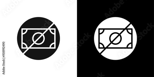Stop Corruption icon Flat fill set collection
