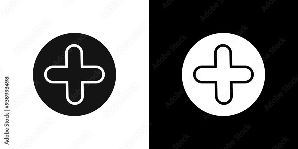 Add Icon Flat fill set collection Add Icon Flat fill set collection