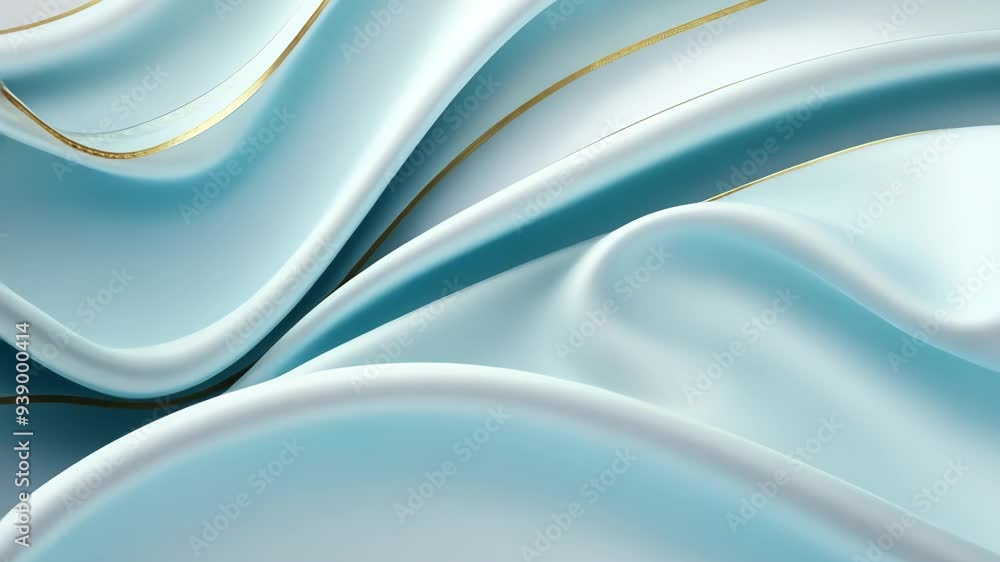 Light blue background with a light silver gradient and golden lines in a minimalist style. Light blue background with a light silver gradient and golden lines in a minimalist style.