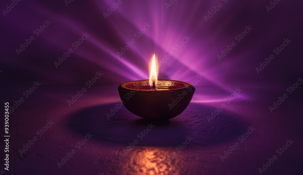 Happy Diwali festivals of lights background should be purple, and include decorative elements such as fireworks, sparkles, and traditional Happy Diwali festivals of lights background should be purple, and include decorative elements such as fireworks, sparkles, and traditional
