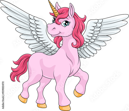 Unicorn Pegasus Wings Horn ...
