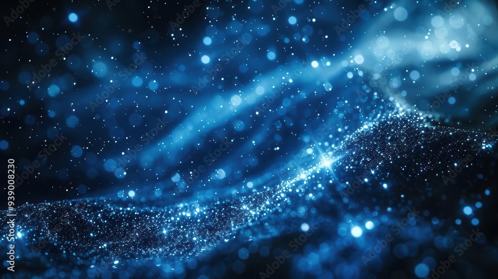 Cosmic dance of stars in a galaxy, Fantasy, Dark, Digital, Highlighting astronomical beauty Cosmic dance of stars in a galaxy, Fantasy, Dark, Digital, Highlighting astronomical beauty