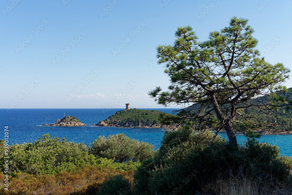 Korsika - Golf von Porto-Vecchio - Genueserturm Korsika - Golf von Porto-Vecchio - Genueserturm