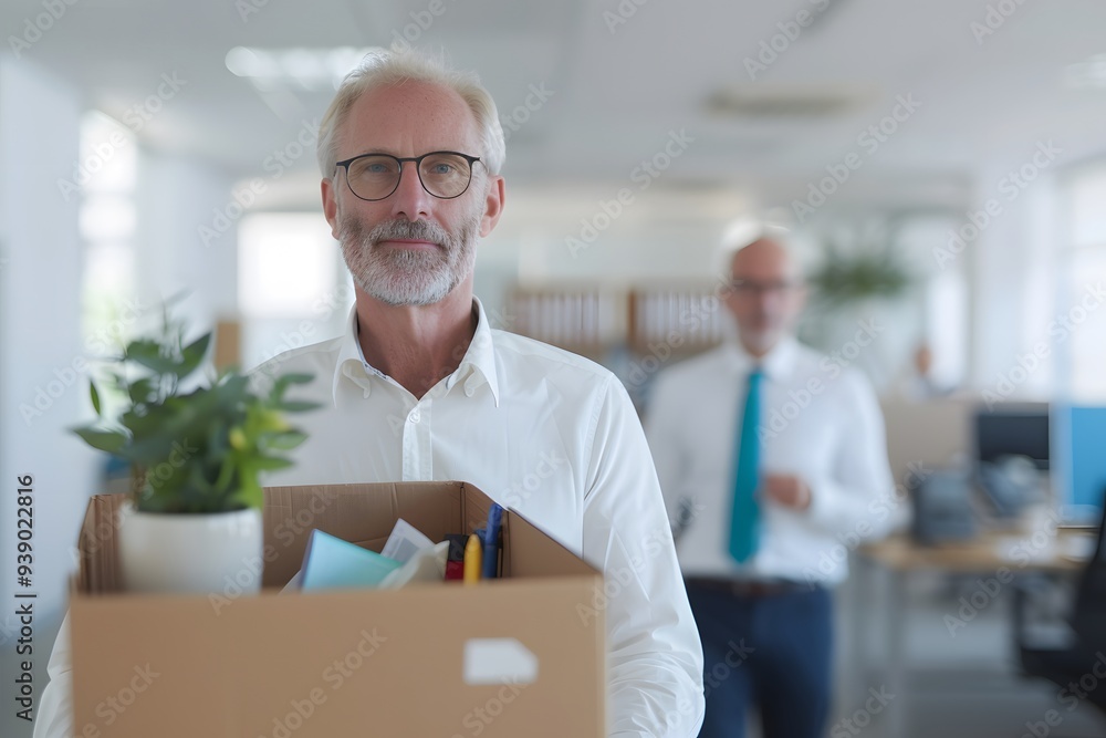Senior Employee Facing Layoff Due to AI Automation Impact on Workforce , Job Displacement in the Age of Technology Senior Employee Facing Layoff Due to AI Automation Impact on Workforce , Job Displacement in the Age of Technology