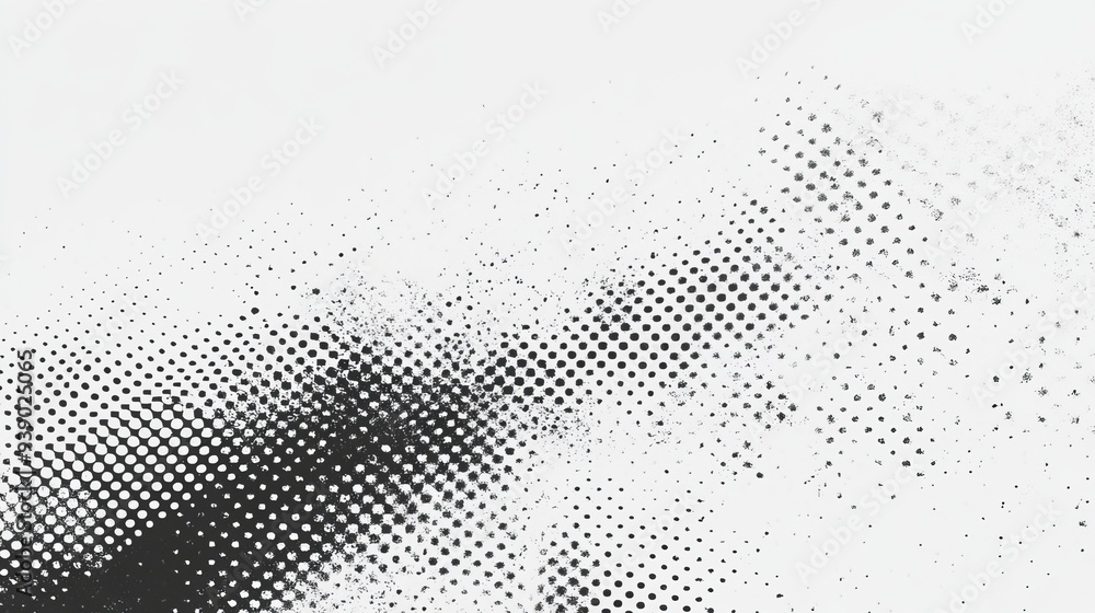 Halftone faded gradient texture with a grunge effect White and black sand noise wallpaper creating a retro pixelated vector backdrop Halftone faded gradient texture with a grunge effect White and black sand noise wallpaper creating a retro pixelated vector backdrop