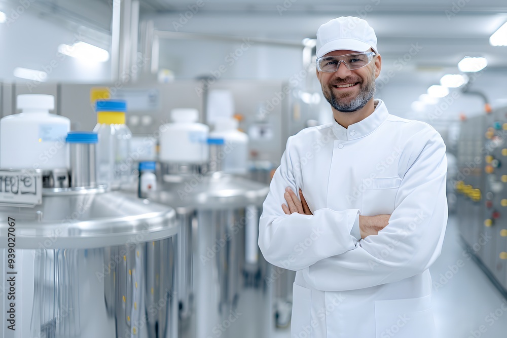 portrait of a scientist in a laboratory portrait of a scientist in a laboratory