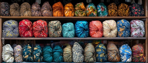 Turban Market Stall Sikhism Religion Spiritual Symbol
