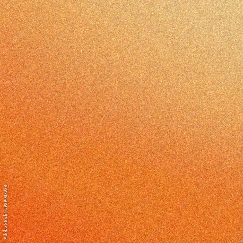 Naklejka premium Orange grainy gradient background, grainy texture effect, web banner design copy space