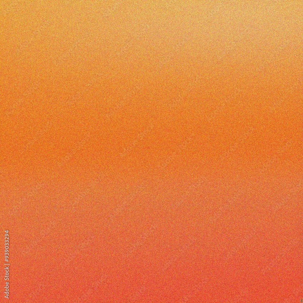 Naklejka premium Orange grainy gradient background, grainy texture effect, web banner design copy space