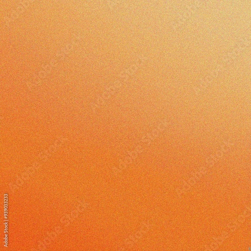 Orange grainy gradient background, grainy texture effect, web banner design copy space