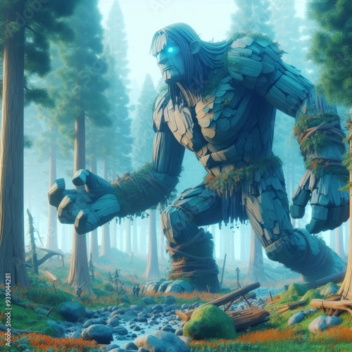 Golem in the jungle photo