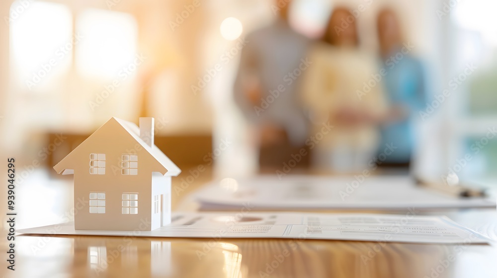 Insurance protects family health, life, and the concept of a house.
Insurance protects family health, life, and the concept of a house.